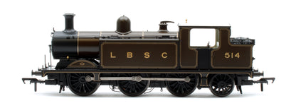 LB&SCR E4 Tank 514 LBSC Lined Umber Steam Locomotive