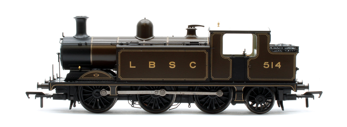 LB&SCR E4 Tank 514 LBSC Lined Umber Steam Locomotive - DCC Sound