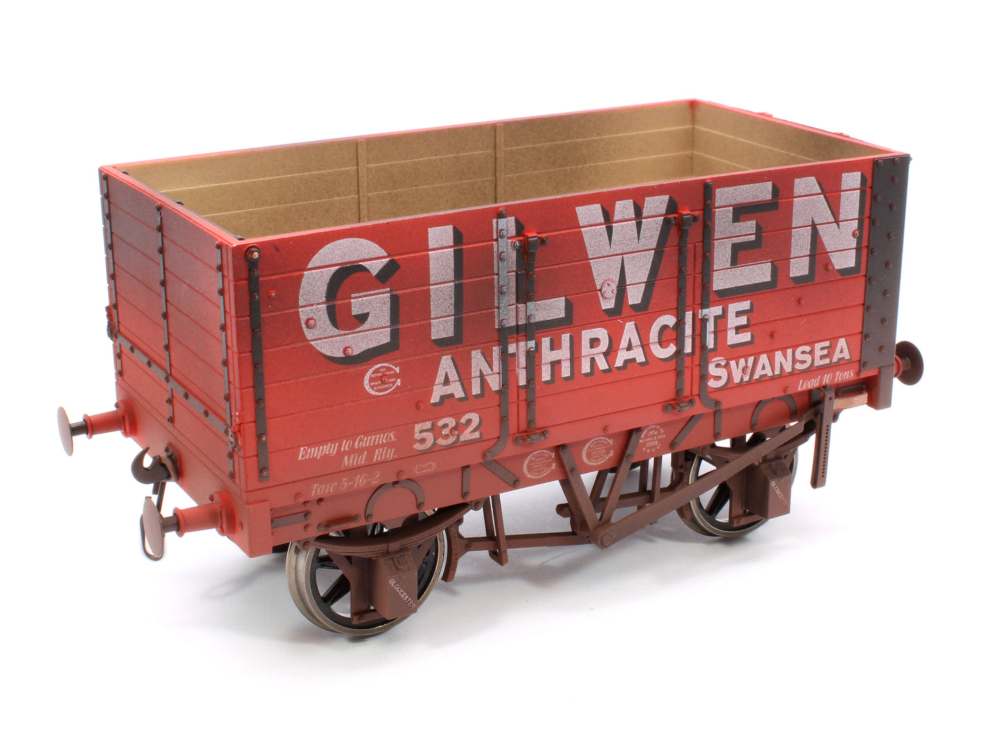 7 Plank 9' W/B Three Door Gilwen 532 - Weathered