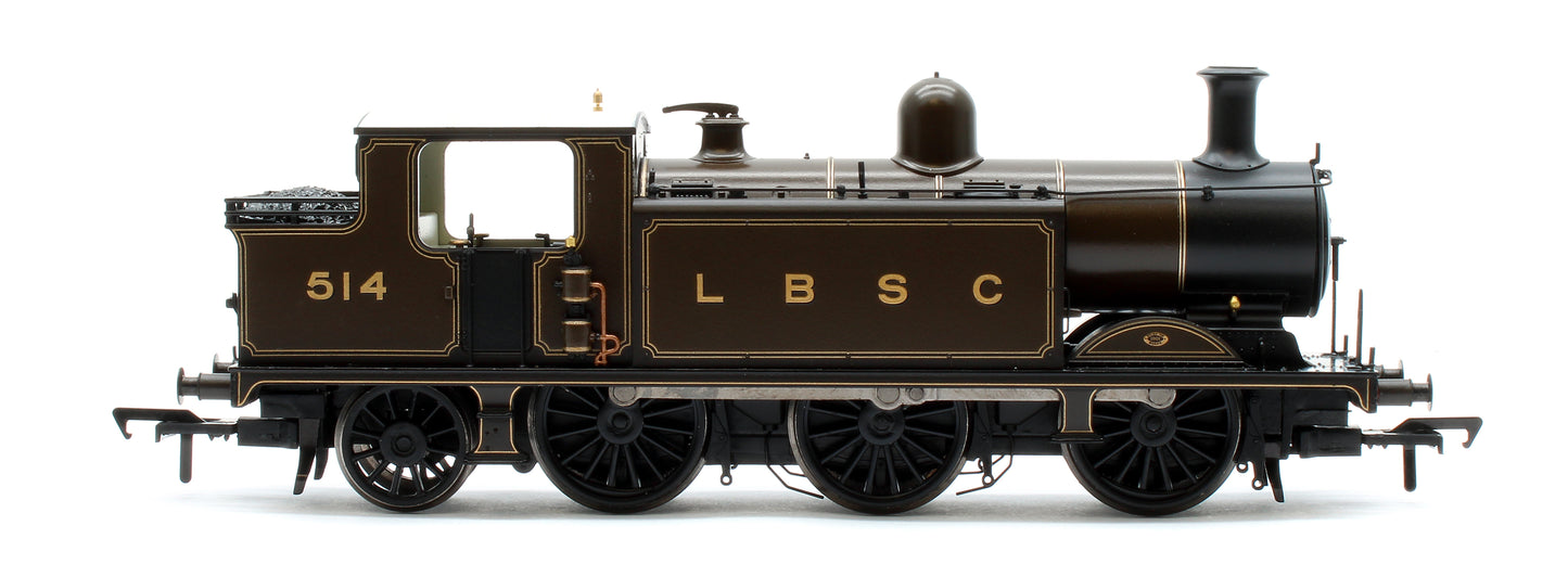 LB&SCR E4 Tank 514 LBSC Lined Umber Steam Locomotive - DCC Sound