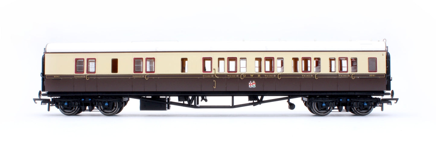 GWR Collett Coaches Corridor Brake Third RH No.5041