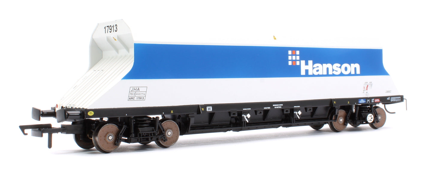P & D JHA (end hopper) Hanson Blue & Grey 17913