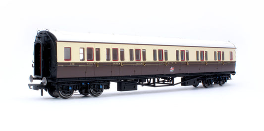 GWR Collett Coaches Corridor Composite LH No.6521