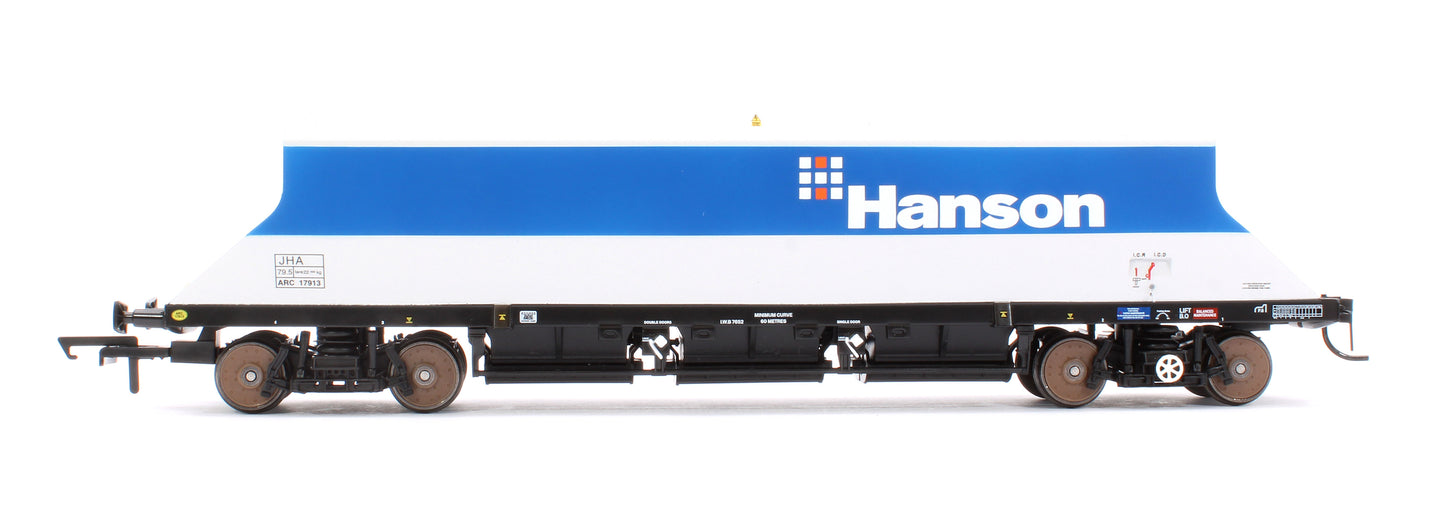 P & D JHA (end hopper) Hanson Blue & Grey 17913