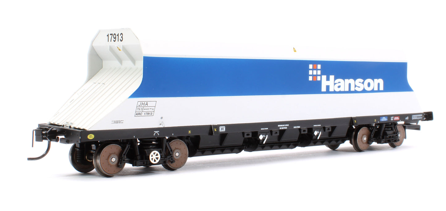 P & D JHA (end hopper) Hanson Blue & Grey 17913