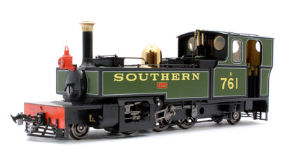 Lynton & Barnstaple Manning Wardle 2-6-2 TAW Southern Livery 1930-1931 (late Cab) DCC Fitted