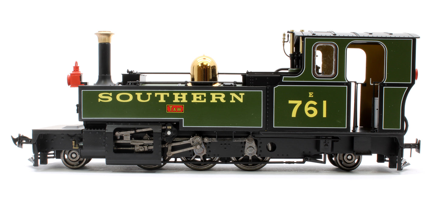 Lynton & Barnstaple Manning Wardle 2-6-2 TAW Southern Livery 1930-1931 (late Cab) DCC Sound Fitted