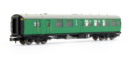 Pre-Owned Bulleid Semi Open Third Brake Coach BR (SR) Malachite Green