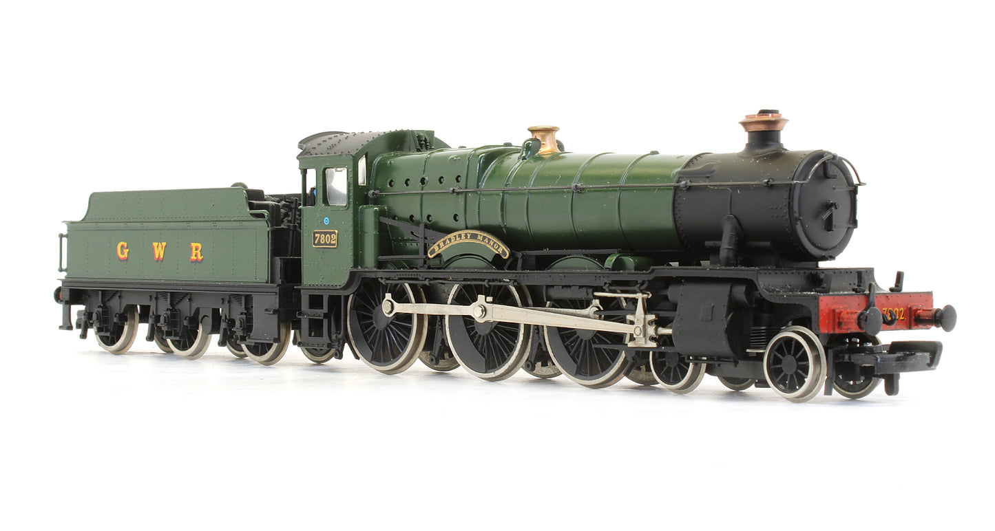 Pre-Owned Manor Class 4-6-0 'Bradley Manor' 7802 GWR Green Steam Locomotive