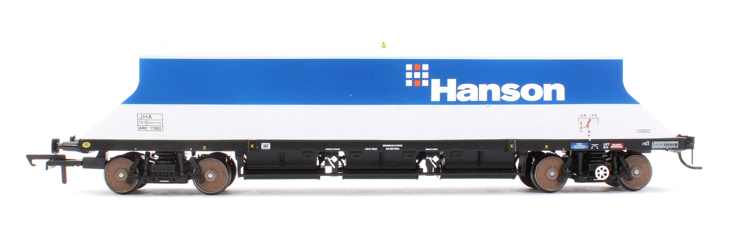 P & D JHA (end hopper) Hanson Blue & Grey 17922