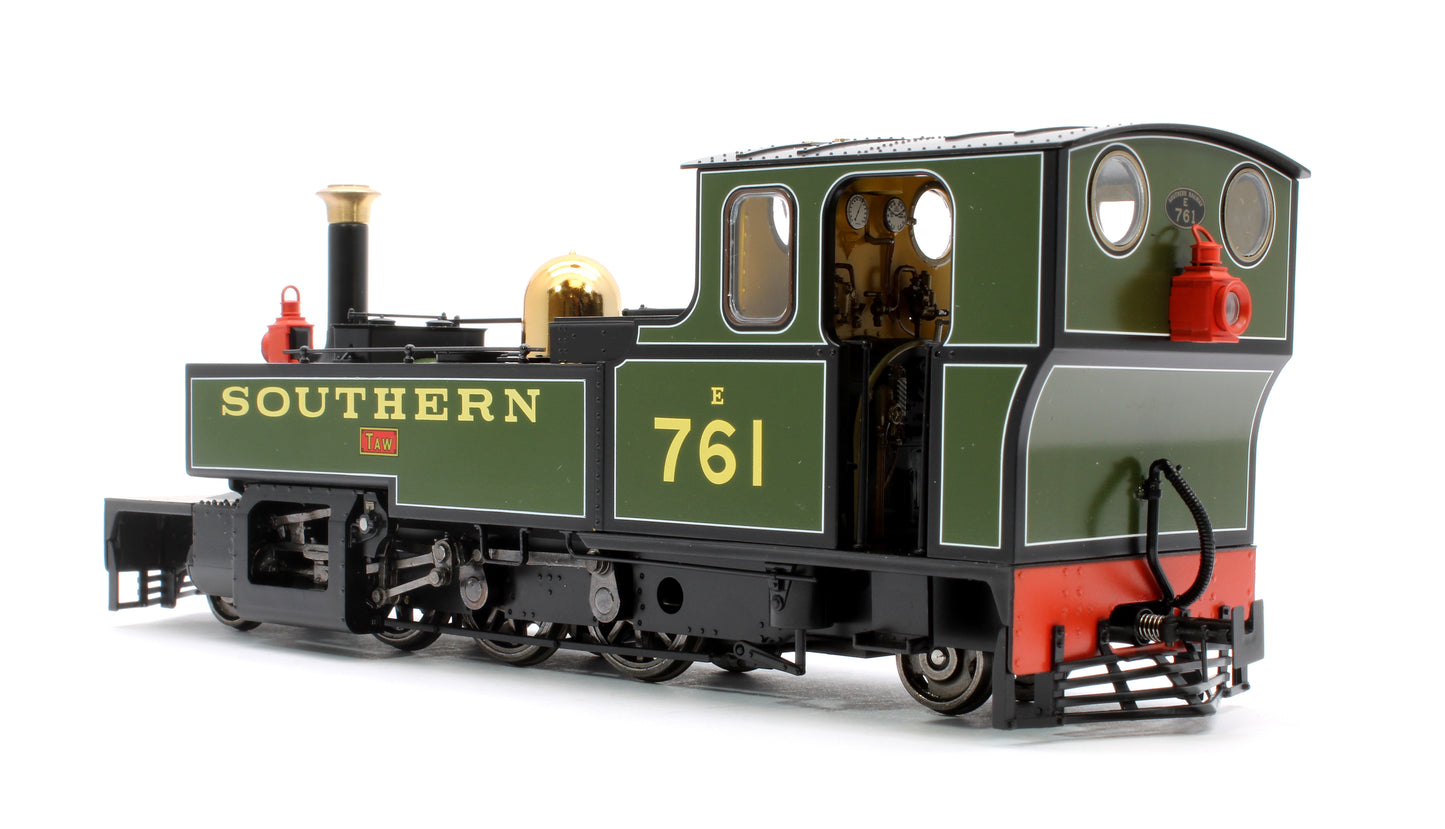 Lynton & Barnstaple Manning Wardle 2-6-2 TAW Southern Livery 1930-1931 (late Cab) DCC Sound Fitted