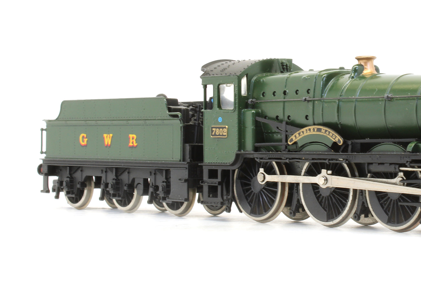 Pre-Owned Manor Class 4-6-0 'Bradley Manor' 7802 GWR Green Steam Locomotive