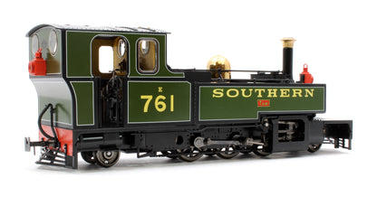 Lynton & Barnstaple Manning Wardle 2-6-2 TAW Southern Livery 1930-1931 (late Cab) DCC Fitted