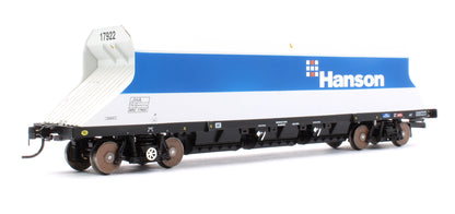 P & D JHA (end hopper) Hanson Blue & Grey 17922