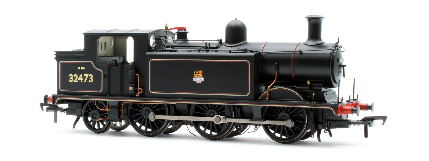 LB&SCR E4 Tank 32473 BR Lined Black (Early Emblem) Steam Locomotive - DCC Sound
