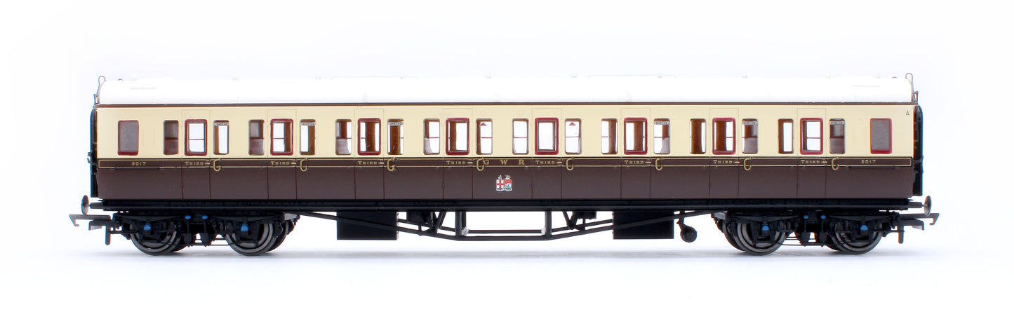 GWR Collett Coaches Corridor Third No.5017