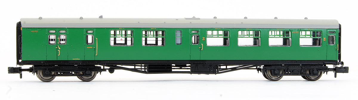 Pre-Owned Bulleid Third Brake Coach BR (SR) Malachite Green