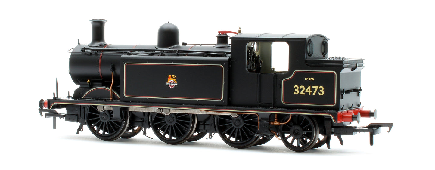 LB&SCR E4 Tank 32473 BR Lined Black (Early Emblem) Steam Locomotive - DCC Sound