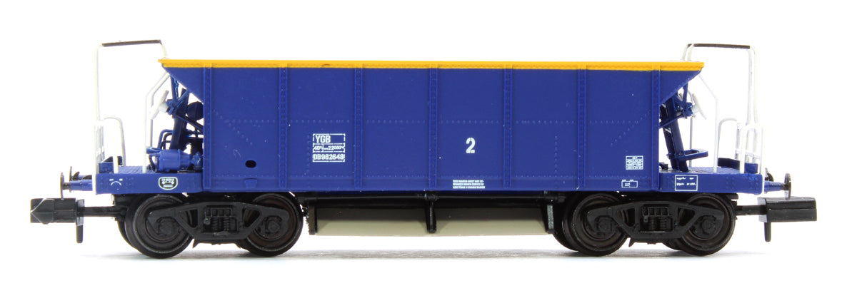 BR YGB Bogie Hopper Wagon Mainline Blue No. DB982648