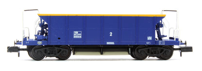 Pre-Owned BR YGB Bogie Hopper Wagon Mainline Blue No. DB982648