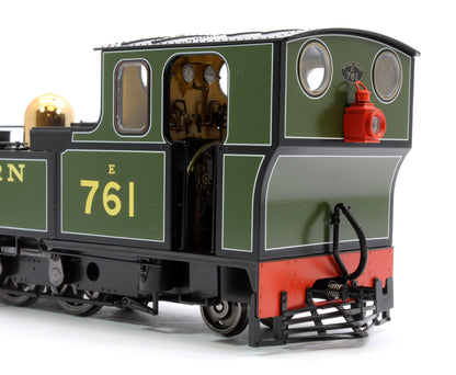 Lynton & Barnstaple Manning Wardle 2-6-2 TAW Southern Livery 1930-1931 (late Cab) DCC Sound Fitted