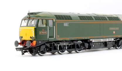 Pre-Owned Class 57604 'Pendennis Castle' GWR 175 Green Diesel Locomotive - DCC Sound - Limited Edition