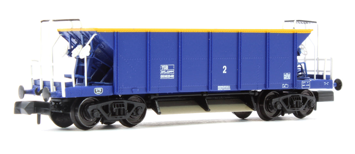 BR YGB Bogie Hopper Wagon Mainline Blue No. DB982648