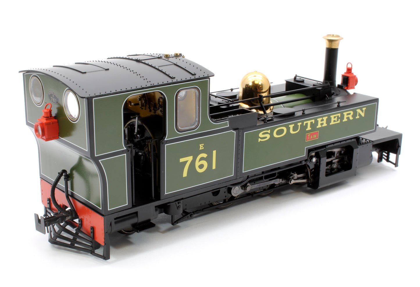 Lynton & Barnstaple Manning Wardle 2-6-2 TAW Southern Livery 1930-1931 (late Cab) DCC Sound Fitted