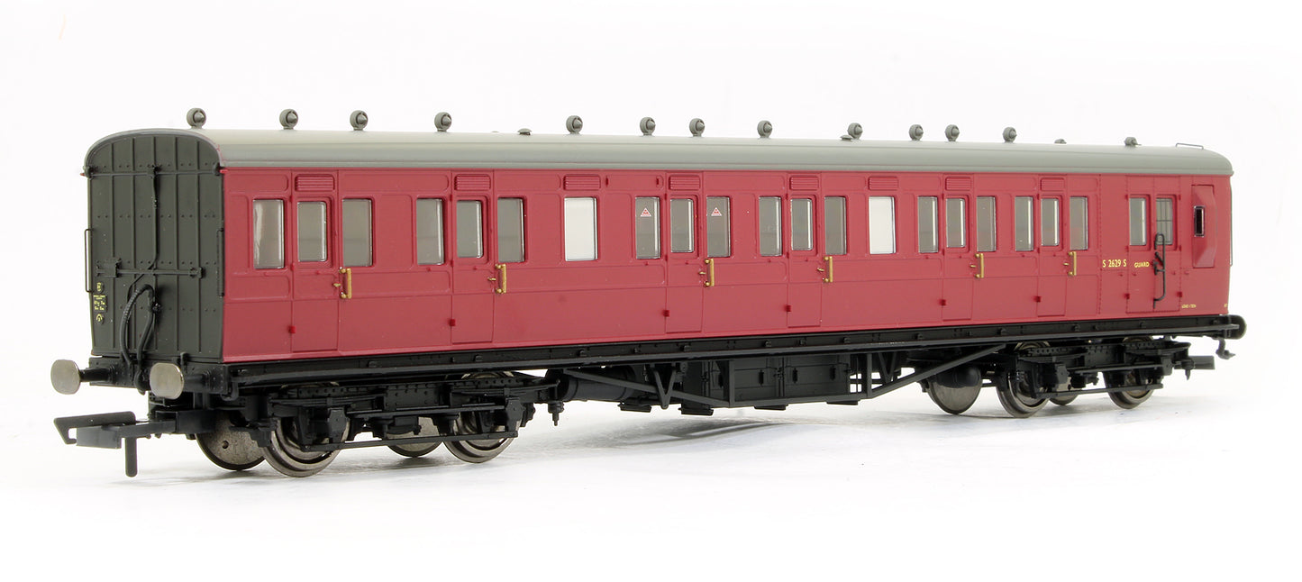 Pre-Owned BR Ex LSWR Non-Corridor Brake 3rd (Diag 98) S2629S Coach