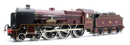 E/42-B Patriot Class "The Bed & Herts Reg" 4-6-0 LMS Gloss Lined Maroon No. 5516 Steam Locomotive