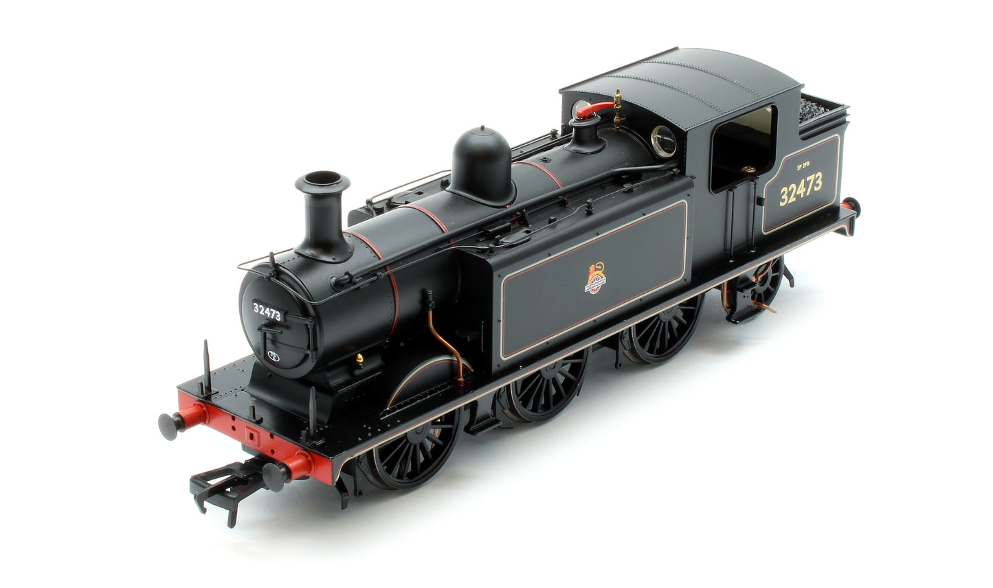 LB&SCR E4 Tank 32473 BR Lined Black (Early Emblem) Steam Locomotive - DCC Sound