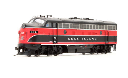 Pre-Owned F7A Rock Island Diesel Locomotive Road #124 - DCC Sound