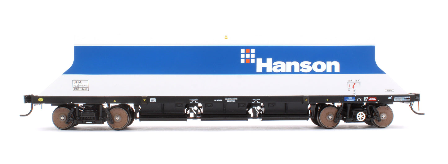 P & D JHA (middle hopper) Hanson Blue & Grey 19811