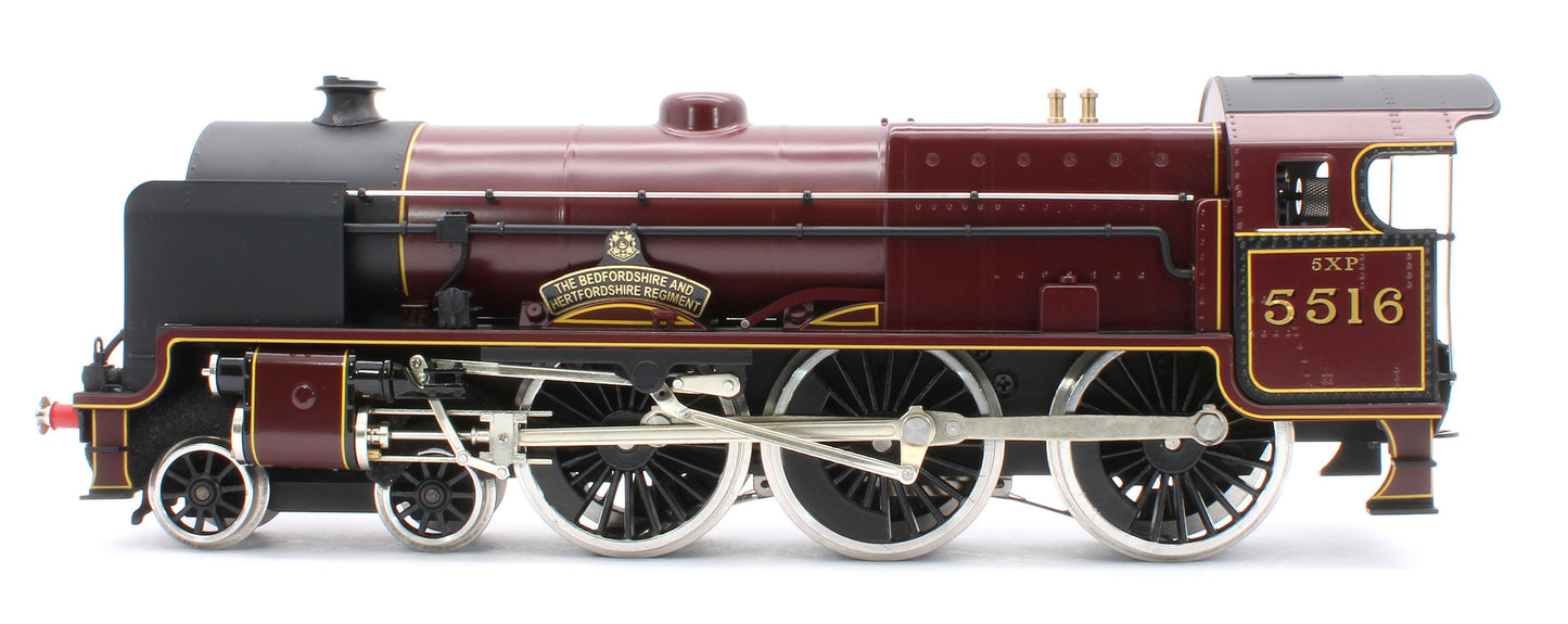 E/42-B Patriot Class "The Bed & Herts Reg" 4-6-0 LMS Gloss Lined Maroon No. 5516 Steam Locomotive