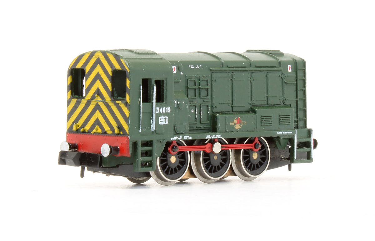 Pre-Owned Class 08 'D4019' BR Green Diesel Shunter Locomotive