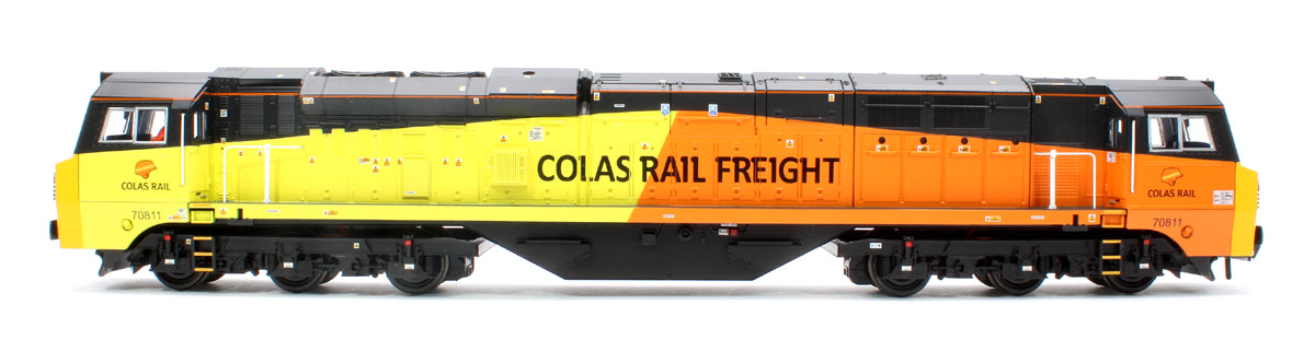 31-591ASF Pre-Owned Class 70 with Air Intake Modifications 70811 Colas Rail Freight Diesel Locomotive - DCC Sound
