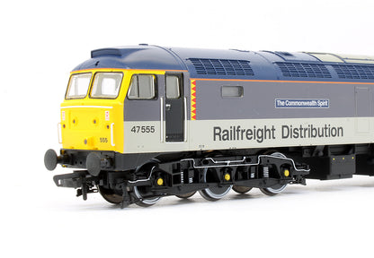 Pre-Owned RFD Class 47 555 'The Commonwealth Spirit' Diesel Locomotive - DCC Sound - Limited Edition