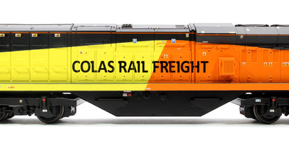 Class 70 with Air Intake Modifications 70811 Colas Rail Freight Diesel Locomotive