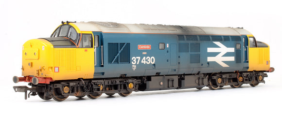 Pre-Owned Class 37/4 Refurbished 37430 'Cwmbran' BR Blue Large Logo Diesel Locomotive (Custom Weathered)