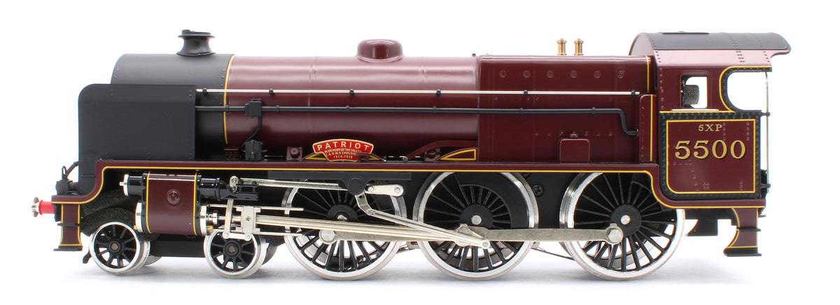 E/42-B Patriot Class "Patriot" 4-6-0 LMS Gloss Lined Maroon No. 5500 Steam Locomotive