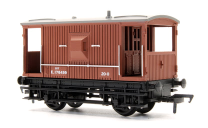 33-806 Pre-Owned 20 Ton Brake Van BR Brown 'E178499'