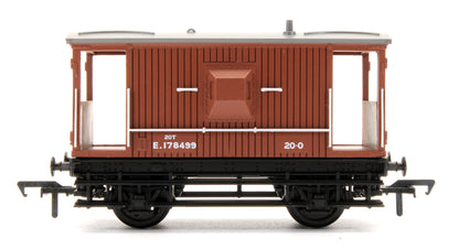33-806 Pre-Owned 20 Ton Brake Van BR Brown 'E178499'
