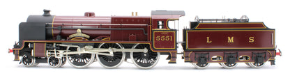 E/42-B Patriot Class "The Unknown Warrior" 4-6-0 LMS Gloss Lined Maroon No. 5551 Steam Locomotive