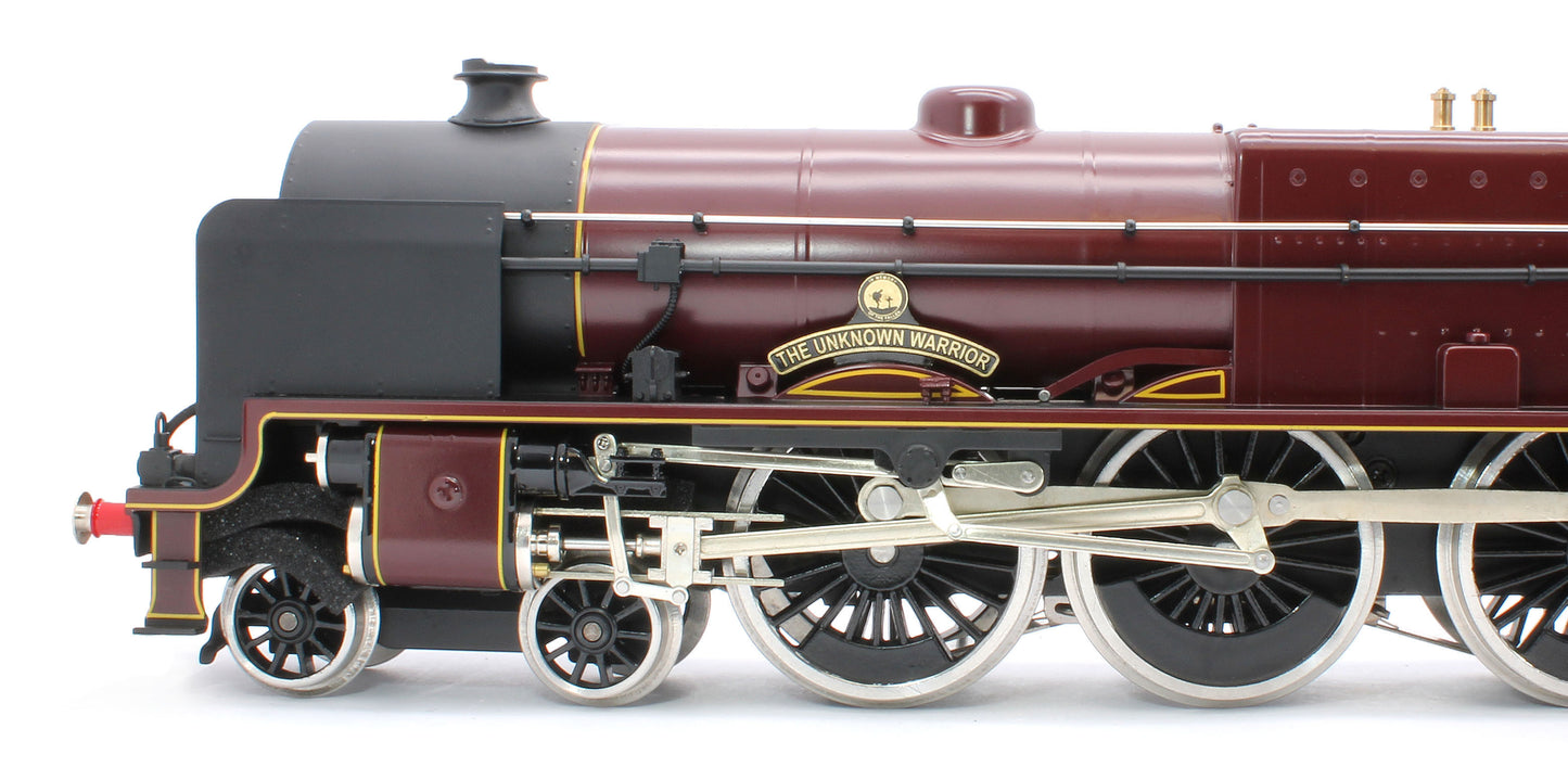 E/42-B Patriot Class "The Unknown Warrior" 4-6-0 LMS Gloss Lined Maroon No. 5551 Steam Locomotive