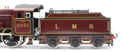 E/42-B Patriot Class "The Unknown Warrior" 4-6-0 LMS Gloss Lined Maroon No. 5551 Steam Locomotive