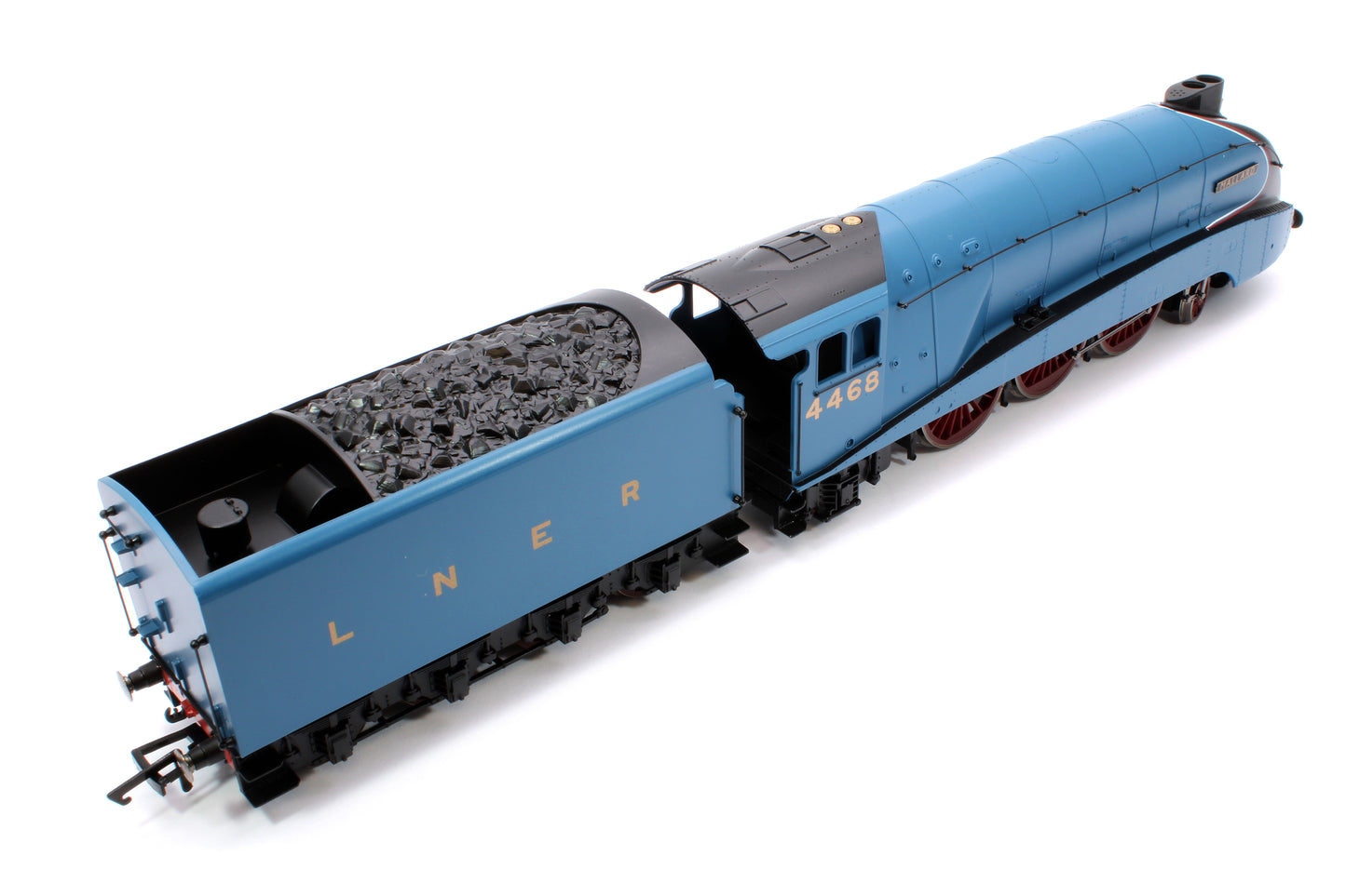 RailRoad LNER, A4 Class, 4-6-2, 4468 ‘Mallard’ Steam Locomotive - TTS Fitted