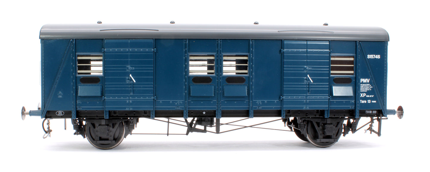 SR Parcels & Miscellaneous Van (PMV) S1574 BR Blue (plywood body)