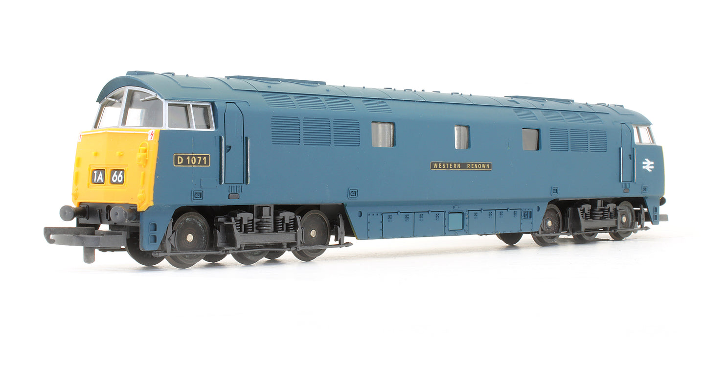 Pre-Owned 205122 BR Blue Class 52 'Western Renown' D1071 Diesel Locomotive