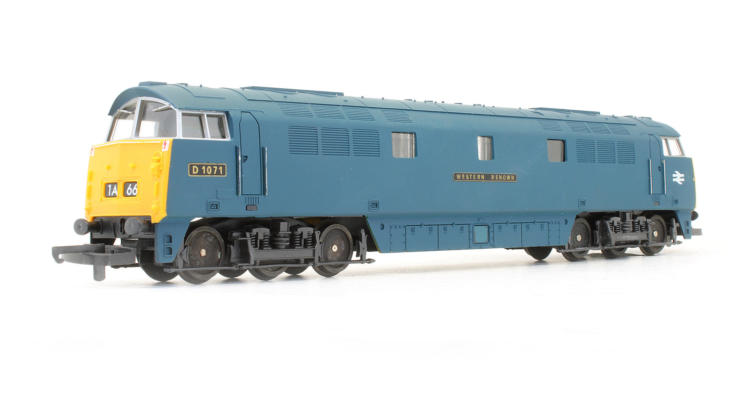 Pre-Owned 205122 BR Blue Class 52 'Western Renown' D1071 Diesel Locomotive