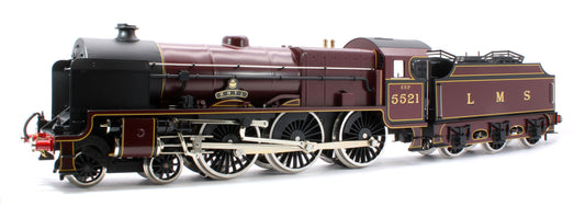E/42-B1 Patriot Class "Rhyl" 4-6-0 LMS Gloss Lined Maroon No. 5521 Steam Locomotive
